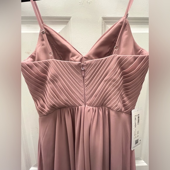 Azazie Shannon Dress in Vintage Mauve - Picture 10 of 14